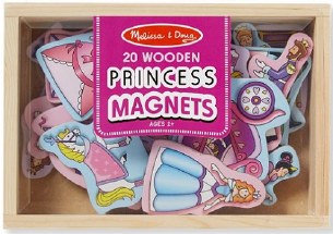 WOODEN PRINCESS MAGNETS