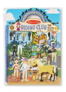 RIDING CLUB REUSABLE STICKERS