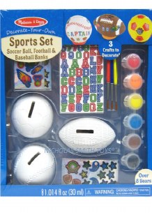 DECO YOUR OWN SPORTS  BANK SET