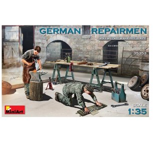 1/35 GERMAN REPAIRMEN & TOOLS