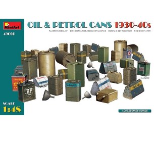 1/48 OIL & GAS CANS 1930-40'S