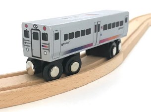 NJT Comet V Wooden Train