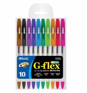 10 PACK GELL PEN