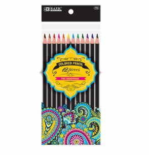 12 PIECE COLOR PENCIL SET