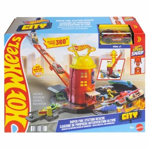 HOT WHEELS SUPER FIRE STATION