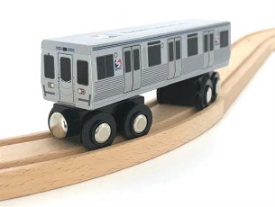 SEPTA MFL Wooden Subway