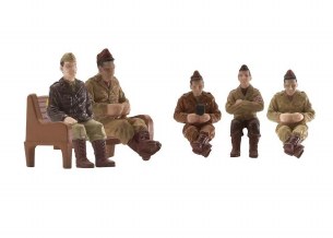 SEATED SOLDIERS
