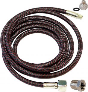 8' HOSE W/COUPLINGS (A-1/8-8)