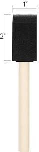 1'' Foam Paint Brush