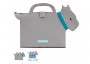 SCOTTIE W/BLUE COLLAR ARTFOLIO
