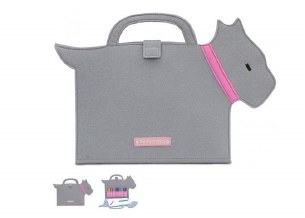 SCOTTIE W/PINK COLLAR ARTFOLIO