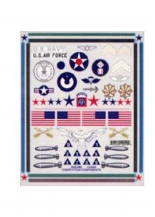 MILITARY (USAF, FLAGS, EAGLE)
