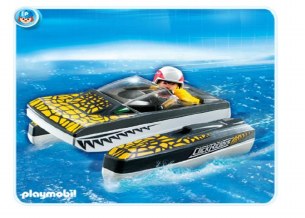 CLICK & GO CROC SPEEDBOAT