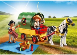 PICNIC WITH PONY WAGON