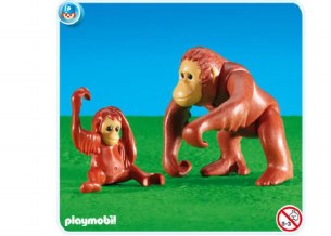 ADD-ON ORANGUTAN W/BABY