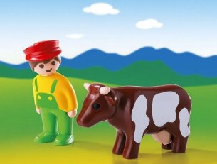 PLAY123 FARMER WITH COW