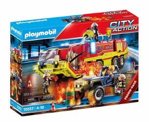 FIRE ENGINE WITH JEEP