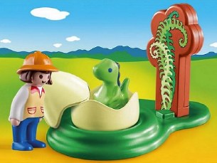 PLAY123 GIRL WITH DINO EGG