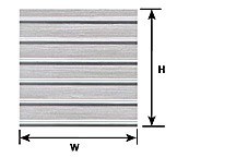 O SCALE CORRUGATED 2PCS