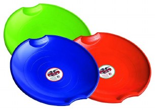 GREEN FLEXIBLE FLYING SAUCER