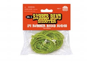 RUBBERBAND REFILL FOR PISTOLS