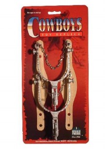 METAL WESTERN SPURS