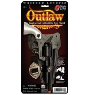 OUTLAW DIE CAST CAP GUN -12 ST
