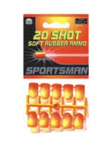 10 SOFT RUBBER AMMO