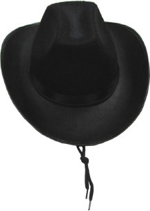 BLACK COWBOY HAT