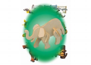 MINI AFRICAN ELEPHANT 3DPUZZLE