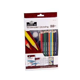 Learn to Watercolor Set 33pcs