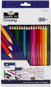 Learn to: Drawing set 33 pcs