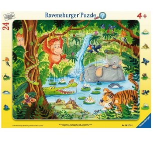 24 Pc. JUNGLE FRIENDS