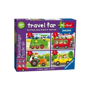 TRAVEL FAR 2,3,4,5 pc.PUZZLE