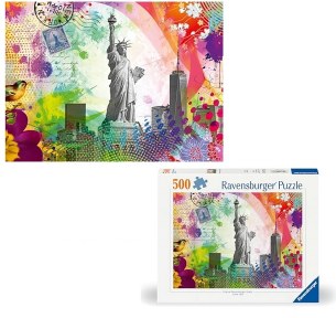 500 Pc.NEW YORK POSTCARD