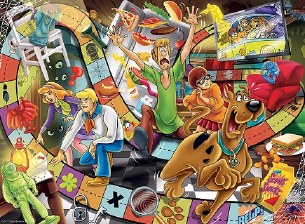 200 pc.SCOOBY DOO HAUNTED GAME