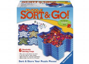 PUZZLE SORT& GO STACKING TRAYS