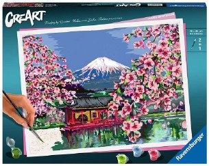 PAINT BY # JAPANESE SPRING