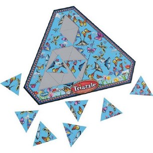 TRIAZZLE BUTTERFLIES PUZZLE