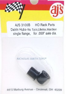 HUBS-SINGLE FLANGE BLACK