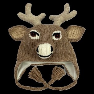 Reindeer Knit Hat