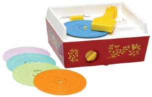 FISHER PRICE RECORD PLAYER