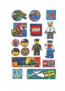 LEGO TRANSPORTATION STICKERS