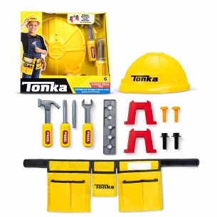 TONKA HARDHAT &  TOOL BELT SET