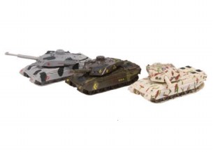 DIECAST LIGHT & SOUND TANK