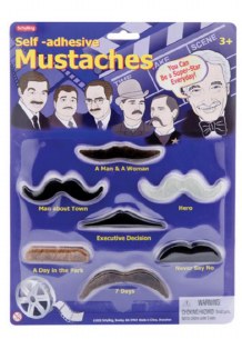 SELF ADHESIVE MUSTACHES
