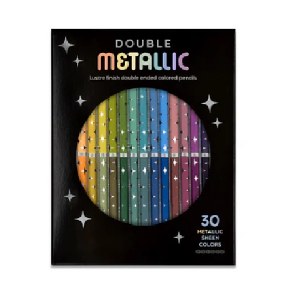 DOUBLE METALLIC COLOR PENCILS