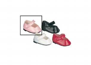 15" DOLL -  PINK  MARY JANES