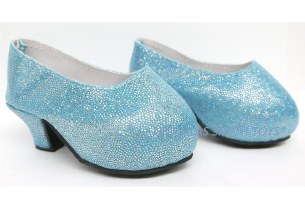 ICE BLUE  HIGH HEEL SHOES