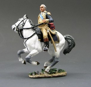 GEORGE WASHINGTON ON HORSE